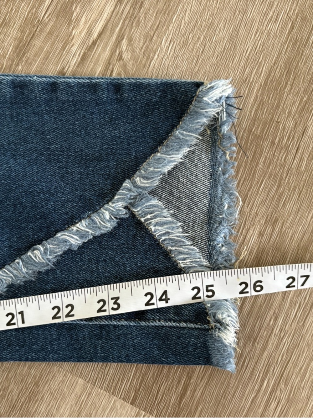 Royalty for Me High-Rise Distressed Women's Jeans - Dark Blue - Picture 8 of 9